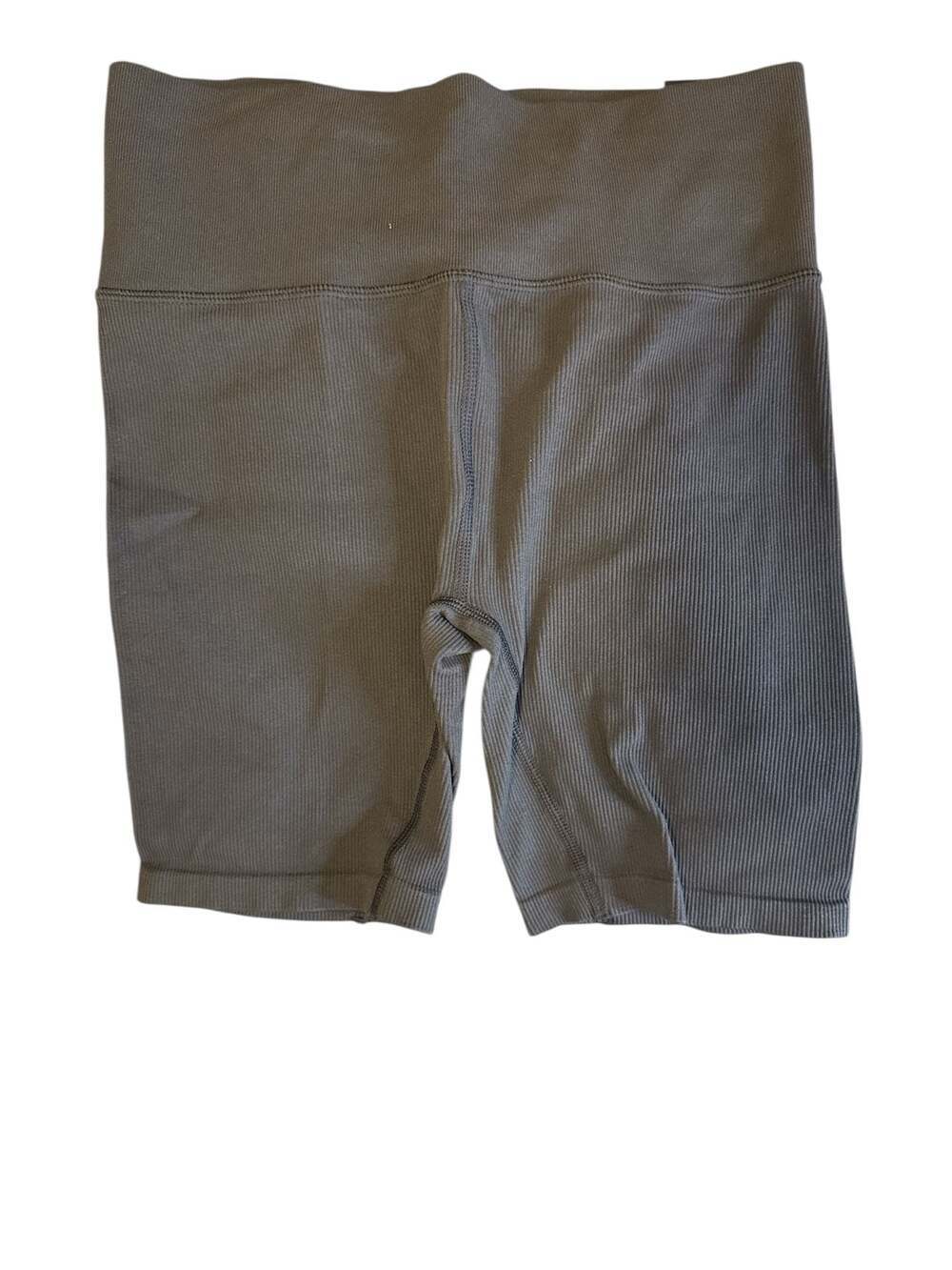 DSG Women's Momentum Seamless High-Rise Bike Shorts in Graphic Charcoal